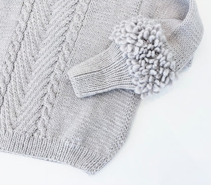 Sweater Plumerillo Gris