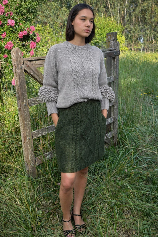 Sweater Plumerillo Gris